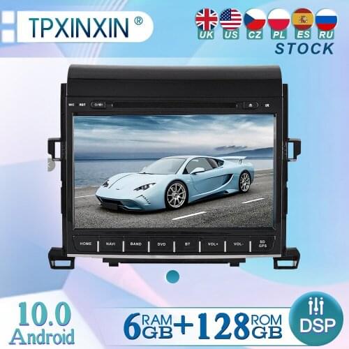 For Toyota Alphard with CD 2013 9" Android10 Radio Player Car GPS Navigation Head Unit Car Radio with Screen WIFI DSP CARPLAY