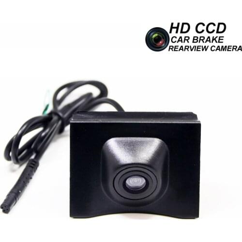CCD HD Car Front View Camera For AUDI Q3 Vehicle Camera Night Vision Waterproof Parking Wide Angle Logo Embedded Side View