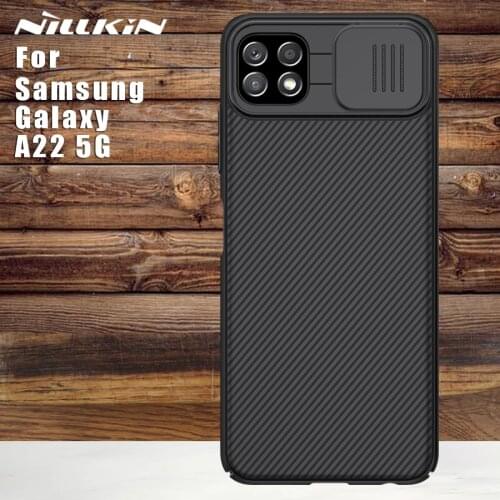 NILLKIN for Samsung Galsxy A22 5G case Back cover CamShield Camera Protection Lens Case for Samsung A22 5G