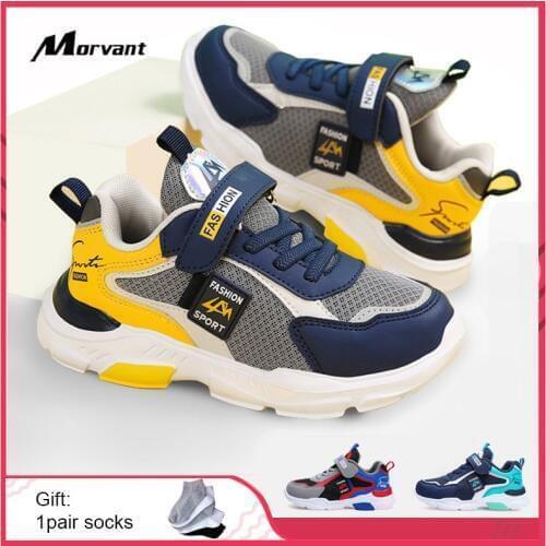 Kids Shoes Soft Breathable Childrens Sneakers Outdoor Travel CasualBoys Shoes EVA Non-slip Sole Kids Tennis Shoes