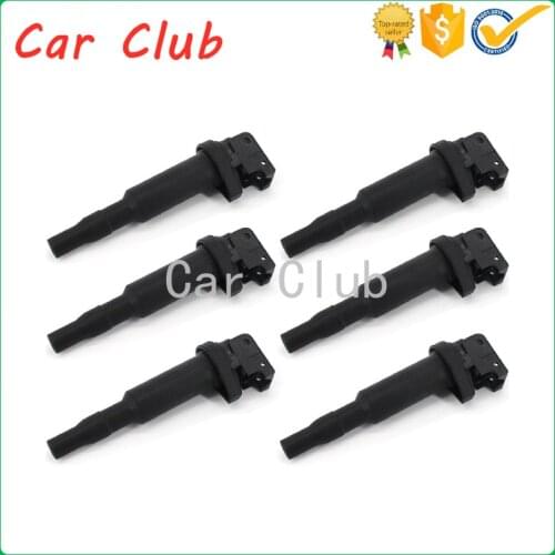Ignition coil 6 pcs 12137594937 0221504470 for BMW