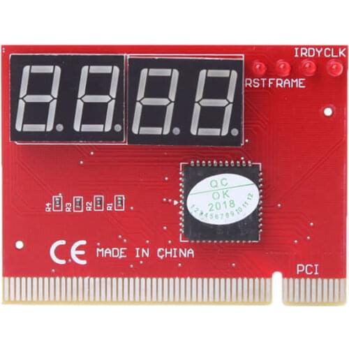 Computer Analysis Pci Post Card Motherboard Led 4-Digit Diagnostic Test Pc Analyzer Network Repair Tool Kit