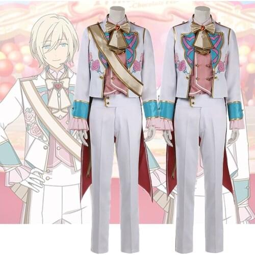 Anime Ensemble Stars Hibiki Wataru Cosplay Costume Tenshouin Eichi Fushimi Yuzuru Role Play Full Sets Halloween Carnival Party