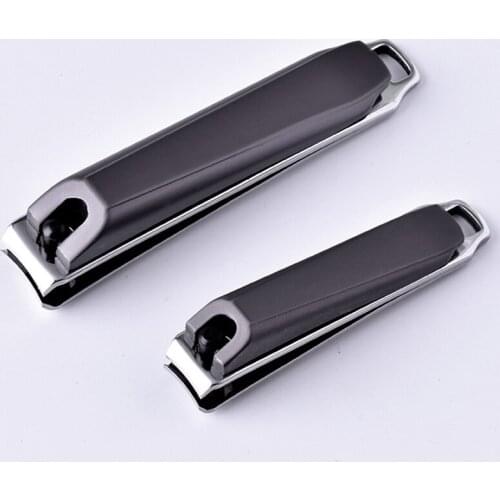 1Pcs Stainless Steel Nail Clippers Cutter Professional Nail Trimmer Dead Skin Cuticle Remover Manicure Nail Care Tools