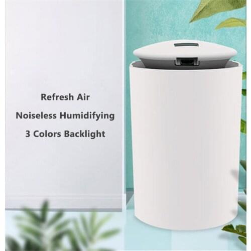 ELOOLE Mini Air Humidifier For Office Home USB Bottle Aroma Diffuser LED Light Spray Mist Maker AirRefresher Humidification Gift