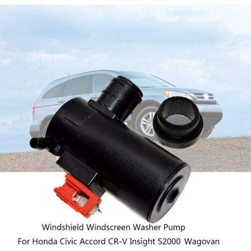 Windshield Windscreen Washer Pump 38512-SA5-013 38512-SA5-981 76806-SL0-E11 For Honda Accord Civic CRV Insight Prelude