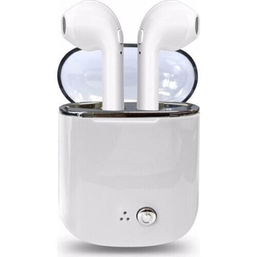 New Headset i7 TWS twins wireless earphones headphones with charging box