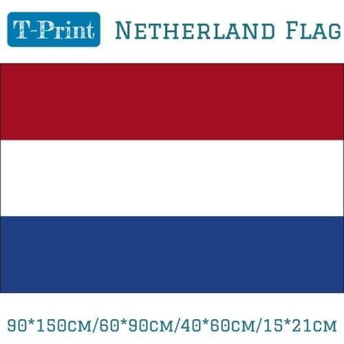 New 3x5 Feet Large Netherland Flag Polyester Dutch National Banner Indoor Outdoor Home Decor