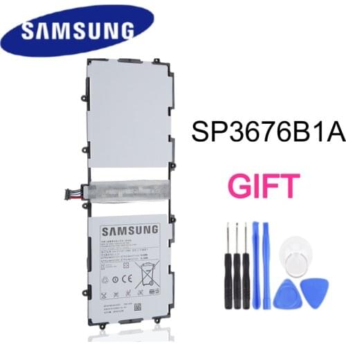 SP3676B1A Original Tablet Battery For Samsung Galaxy Tab 10.1 S2 N8000 N8010 N8020 N8013 P7510 P7500 P5100 P5110 P5113 7000mAh