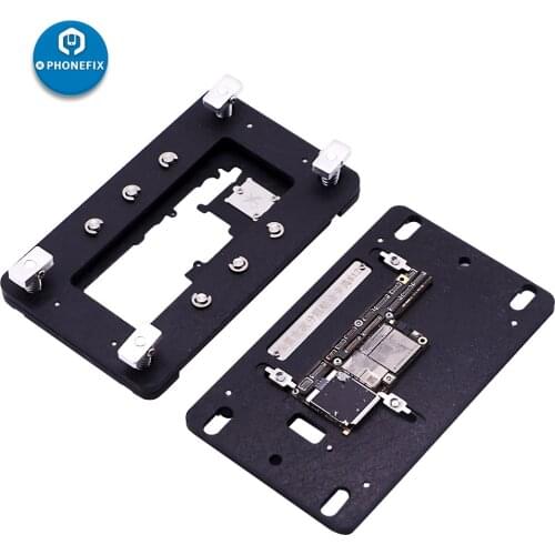 PHONEFIX MJ S12 phone Motherboard PCB locking jig platform for iPhone X XS MAX logic board BGA Repair soldering Platform