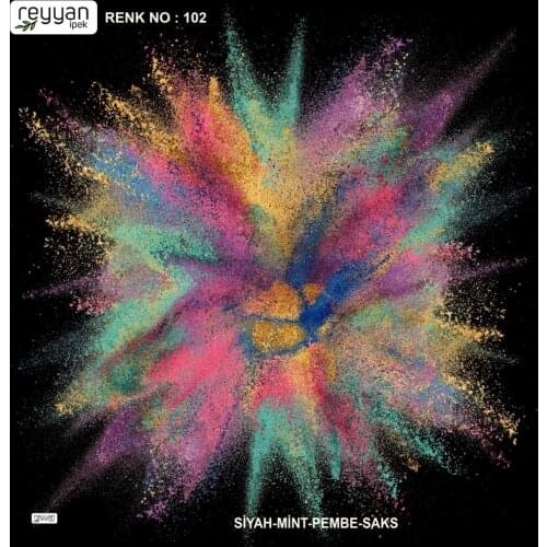 REYYAN SILK OYALIK WRITING (NEW QUALITY)-15347 - RENK-102