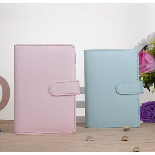 Macarons Hand notebook Student Office Notebook Loose-leaf Notebook A5 A6