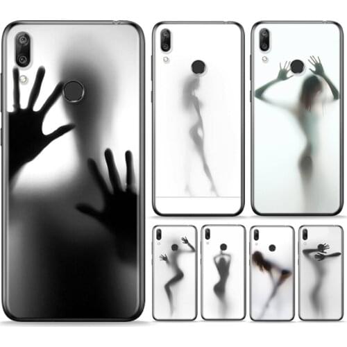 Woman Silhouettes Silicone Cover For Huawei P Smart 2021 2020 Z S Plus Mate 30 20 10 Pro Lite 2019 2018 Phone Case