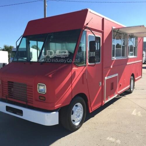 Factory Custom Ice Cream Food Cart Pizza Truck Mobile Cooking House Grill Truck