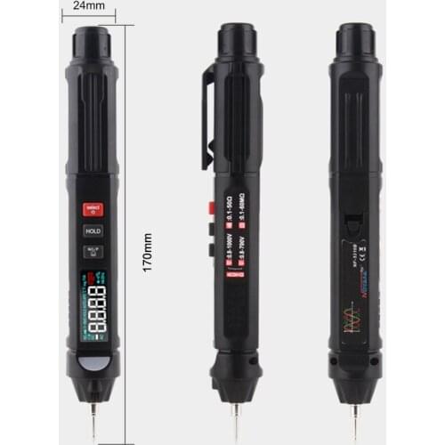 Noyafa NF-5310B Digital Display Smart Tester Multimeter digital Voltage indicator Tester Pen Resistance Diode Detector Voltmeter