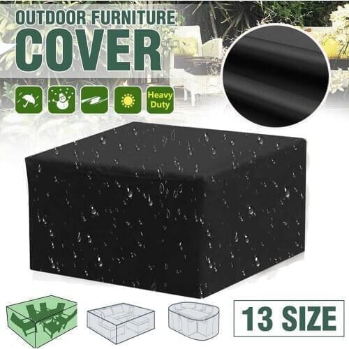 Waterproof Garden Furniture Cover For Table Cube Chair Sofa Dustproof Rainproof Outdoor Patio Protective Case D30