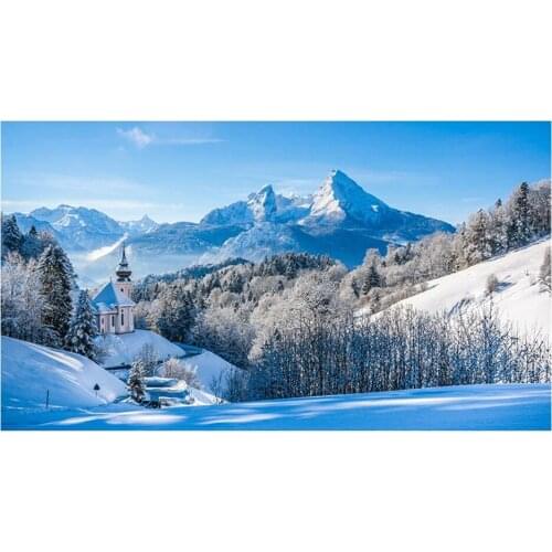 Canvas Size 5D Diy Diamond Painting Cross Stitch Kit Diamond Mosaic Embroidery " Landscape " Painting Square/Round Drill Gift