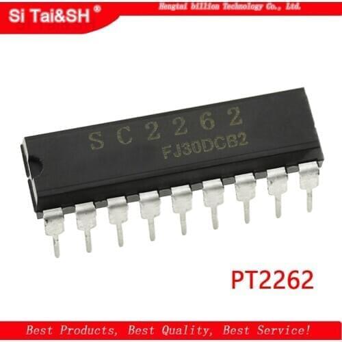 10PCS PT2262 DIP18 PT2262 DIP new and original IC