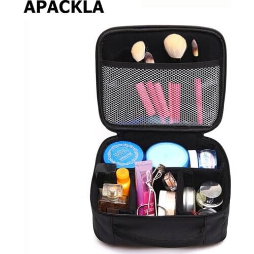 2019 Big Professional Cosmetic Bag Women Travel Makeup Case Beauty Necessaries Make Up Bag Women Organizer Storage Toiletry Bags