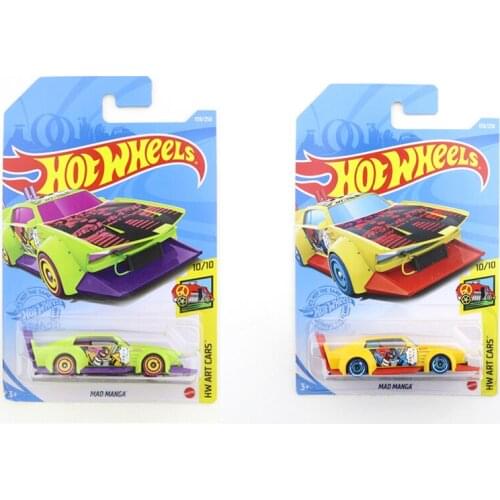 2021-159 Hot Wheels MAD MANGA Mini Alloy Coupe 1/64 Metal Diecast Model Car Kids Toys Gift