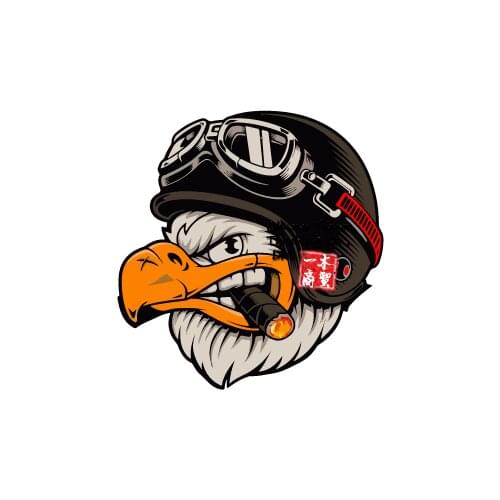 Car accessories Suitable for Vintage Racing Rat Fink Sticker Chopper off road wrangler jl