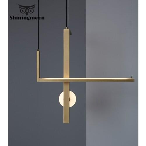 Post-modern Designer Led Pendant Lights Luxury Metal Living Room Bedroom Pendant Lamp Hotel Bar Cafe Decor Kitchen Hanging Lamp