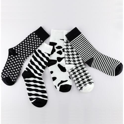 DTSTARZG Mens Black Socks