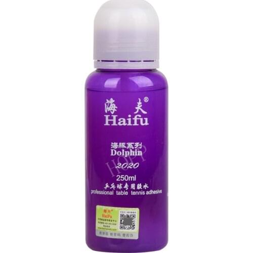 HAIFU dolphin Table Tennis Speed Glue 250ml Sponge Booster Effect Whale Tune Synthetic Glue Original HAIFU Ping Pong Glue