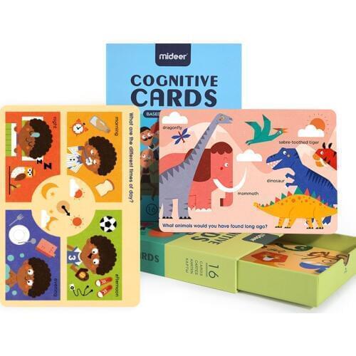 Montessori Situational English Learning Cards Kids Educational Toys Enlightenment Early Education Cognitive Card For Baby Child