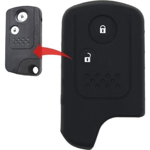 MICOCHE 2 button Remote key Smart Car Key Case Cover for Honda CRV FIT 2015 2014 2013 Soft Washable