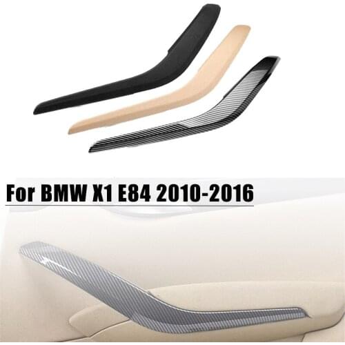 Car Interior Door Panel Handle Cover For BMW X1 E84 2010-2016 Auto Front Rear Left Right Interior Door Armrest Pull Trim Cover