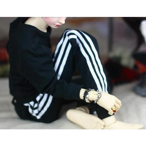NEW 1/3 SD13 Boy Fashion handsome Sports pants Black BJD Doll clothes