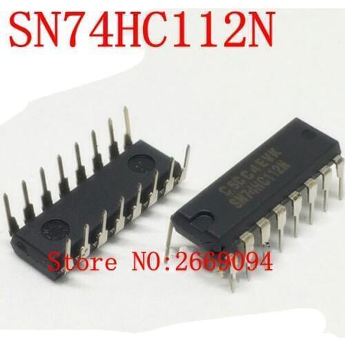 10PCS /50PCS /100PCS Free shipping SN74HC112N 74HC112N 74HC112 HD74HC112P 74HC112P new and original IC