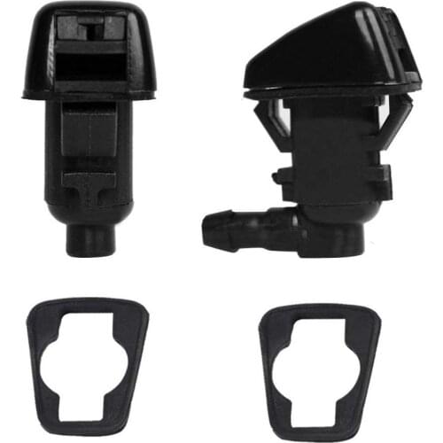 2Pcs Front Windshield Washer Nozzle for 2005-2016 Jeep Grand Cherokee/ Pontiac G6/ Chevy Malibu/ Saturn Aura 55079049AA