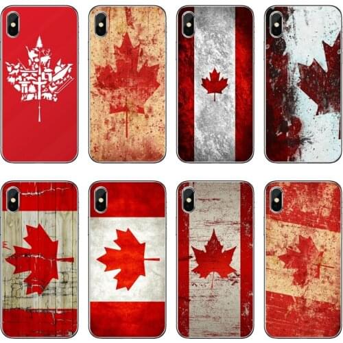 Canada flag maple Silicone Phone Case For Huawei Honor 20 10i 9X 10 Lite 8S 8C 8X 7C 7X 7A Mate 40 30 20 lite Pro