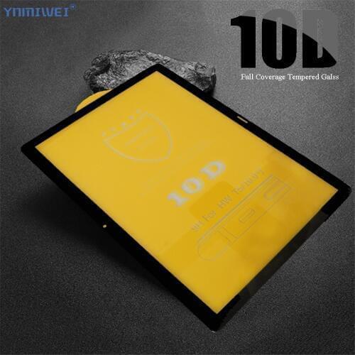 10D Tempered Glass Screen Protector for Huawei Mediapad T5 AGS2-L09/W09/L03/W19 10.1'' Glass Film for Huawei Mediapad T3 10