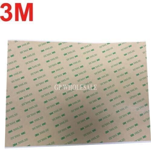 5 sheets 210mm*290mm 3M 300LSE Double Sided Sticky Sheet Adhesive Tape 21cmx29cm big like A4 9495LE