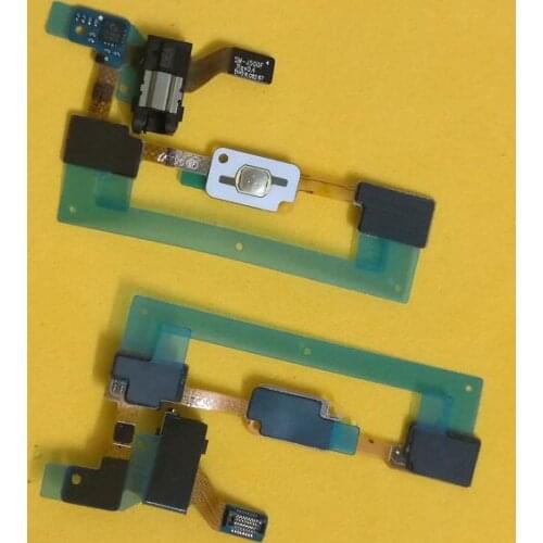 50pcs/lot Home Button + Sensor + Audio Jack Headphone Flex Cable Ribbon For Samsung Galaxy J5 J500 J500F J5008