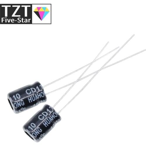 50PCS Higt quality 25V47UF 5*7mm 47UF 25V 5*7 Electrolytic capacitor