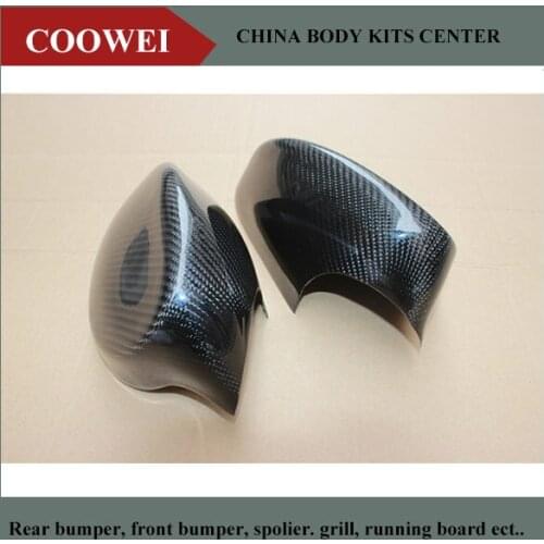 Car accessories Add on style E92 E93 carbon fiber rear view mirror cover caps for BMW 3 Series E92 E93 2005 2006 2007 2008