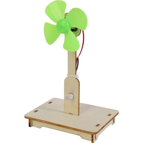 DIY Wind Turbine Childrens Scientific Experiment Toy Technology Small Production DIY Invention Physical Demonstration Props
