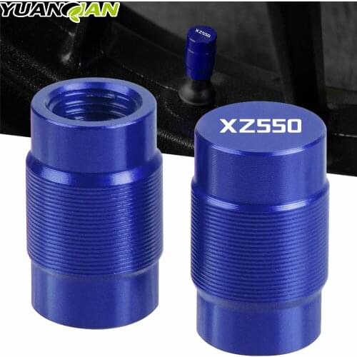For Yamaha XZ550 XZ 550 1982-1986 1983 1984 1985 Motorcycle Aluminum Accessorie Wheel Tire Valve Stem Caps CNC Airtight Covers