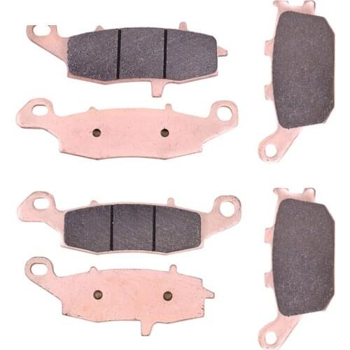 Long Life Front Rear Brake Pads Set For Suzuki GSF650 GSF650A Naked Bandit ABS GSF650S Faired Bandit ABS GSF 650 GSR750 GSR 750
