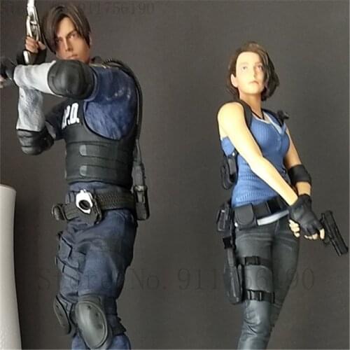 Jill Valentine Figure Game Biohazard Leon S Scott Kennedy Action Figures Collectable Model Toys Gift Doll 30CM