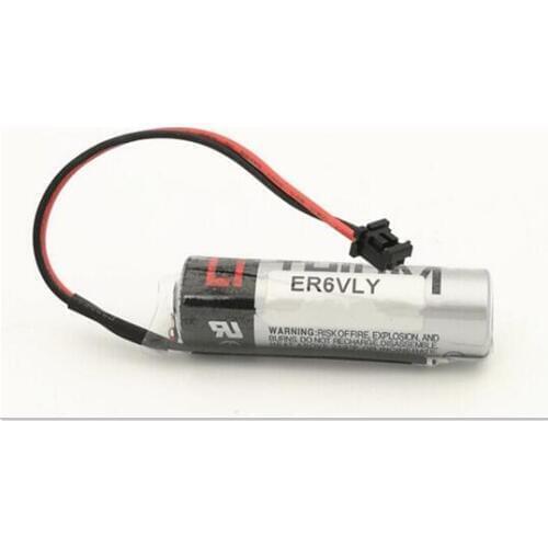 HOT NEW YASKAMA ER6VLY+ JAE2P ER6VLY ER6V 3.6V AA ER6V/3.6V PLC lithium battery