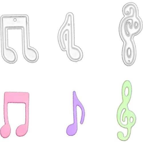 Julyarts Musical Note New Metal Cutting Dies Moldes For Scrapbooking Card Album Making DIY Crafts Stencil Supplies