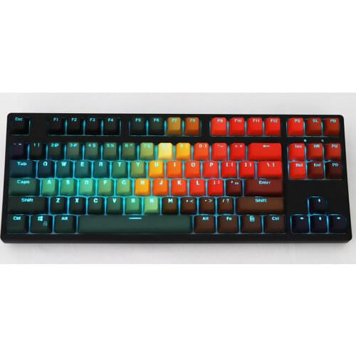 61 64 87 104 Hot Swappable Blue-Tooth Mechanical Keyboard DIY Kit Case Plate PCBA Stabilizers for Cherry MX Switches