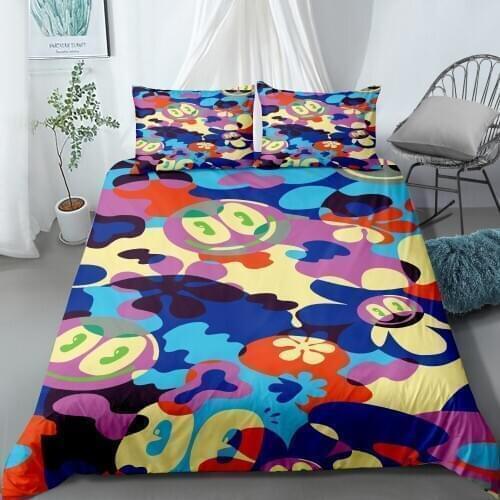 Fashion Camouflage Print Bedding Set 3D Comfortable Soft Teen Queen King Full Size Bedding Bedroom Home Textile
