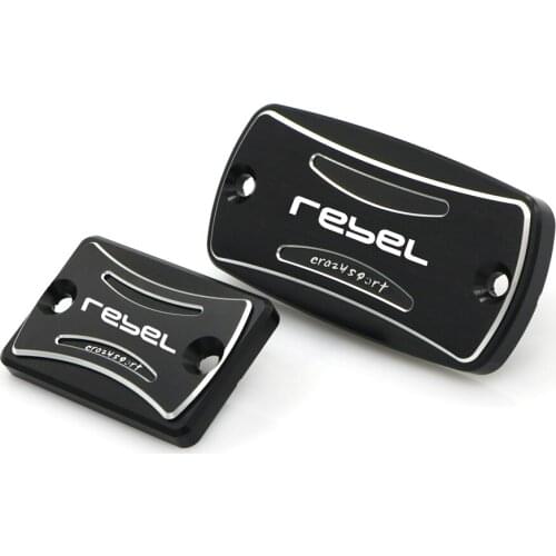 Front Rear Brake Reservoir Cover For HONDA CMX REBEL500 REBEL300 REBEL 500/300 Motorcycle Master Cylinder Oil Fluid Cap