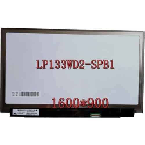 LP133WD2-SPB1 LP133WD2 SP B1 LP133WD2 (SP)(B1) LED Screen Matrix for Laptop 13.3" 1600X900edp 30Pin Matte LCD Screen
